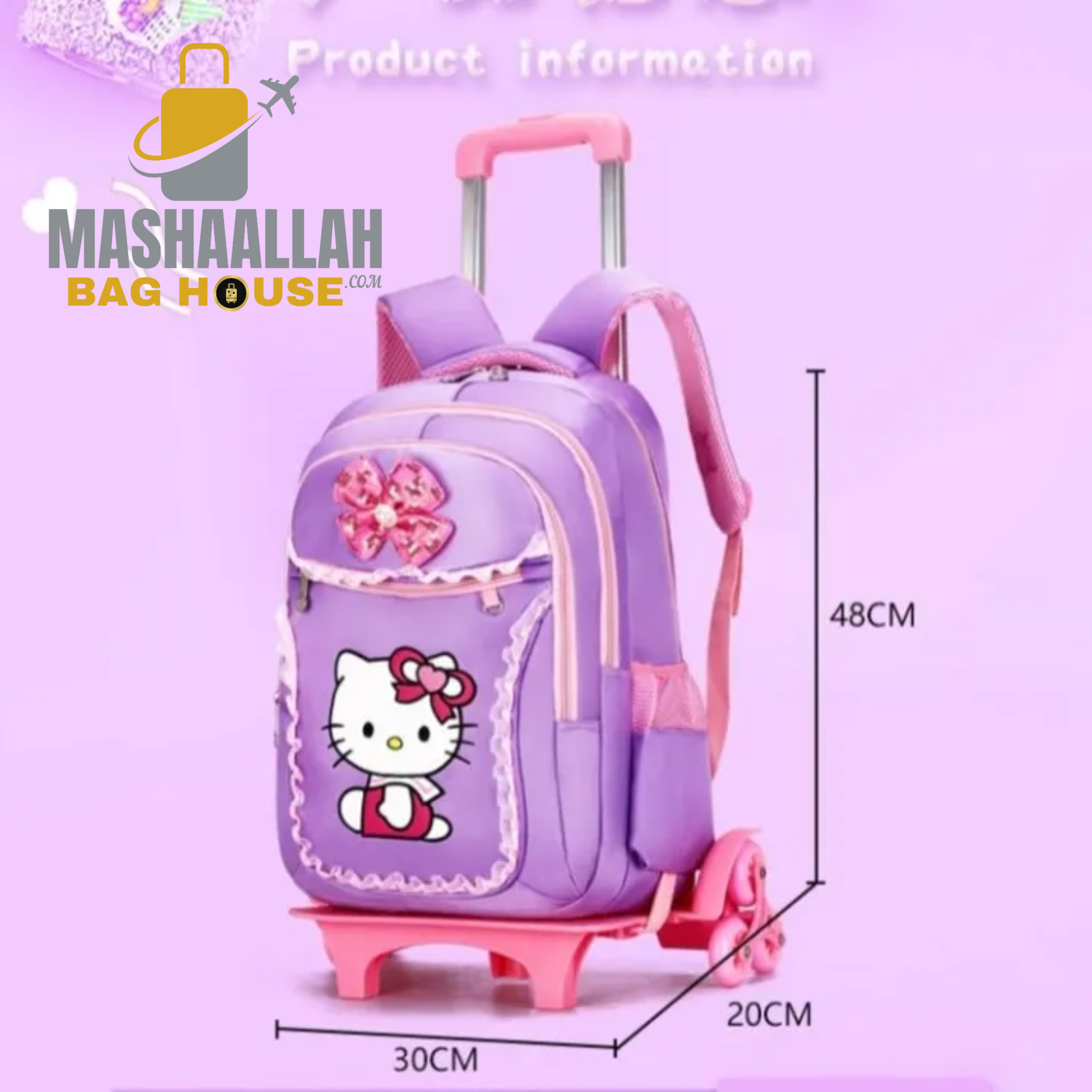Kids School Trolley Bag