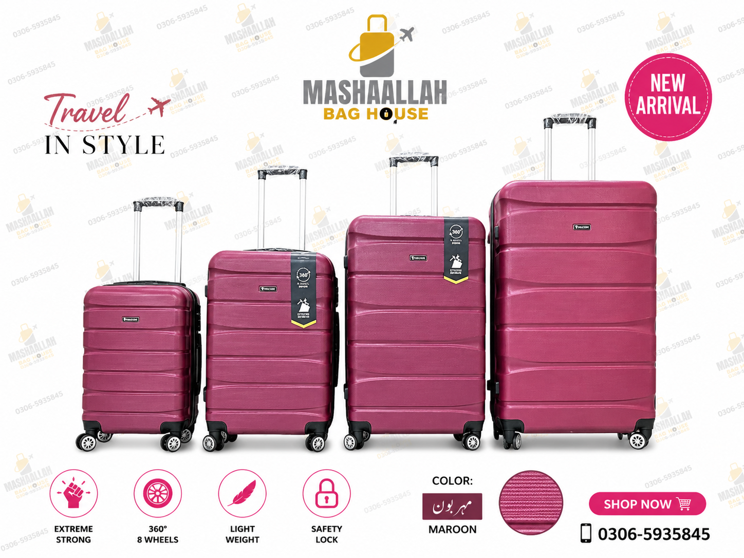 TRAVEL WITHOUT LIMITS ✈️ | Horizon Unbreakable 4PCS Luggage Set