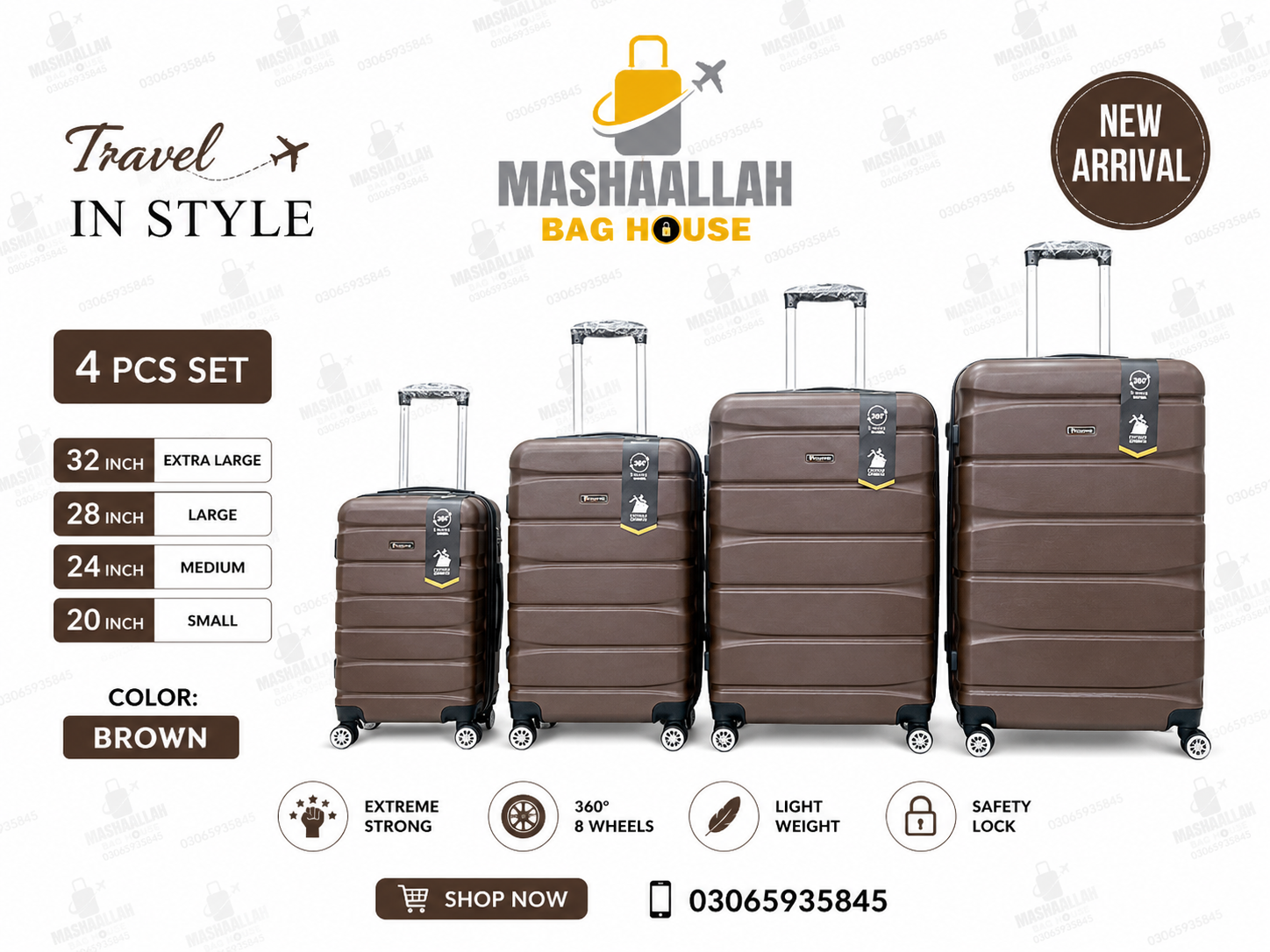 TRAVEL WITHOUT LIMITS ✈️ | Horizon Unbreakable 4PCS Luggage Set