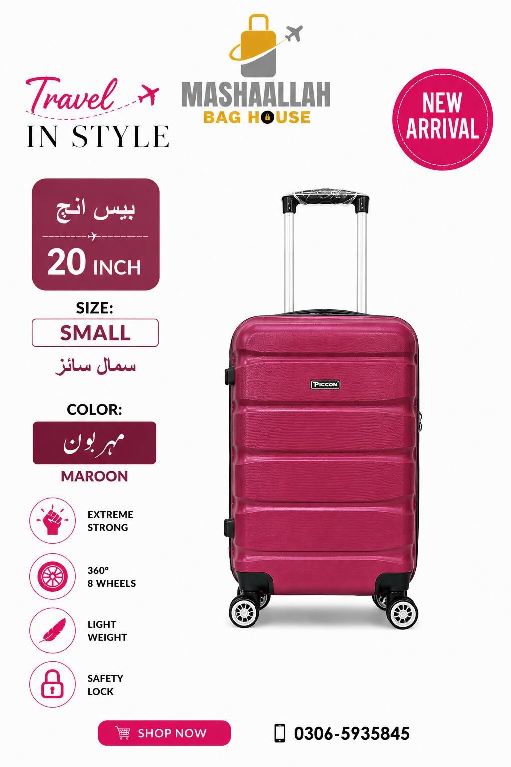 TRAVEL WITHOUT LIMITS ✈️ | Horizon Unbreakable 4PCS Luggage Set