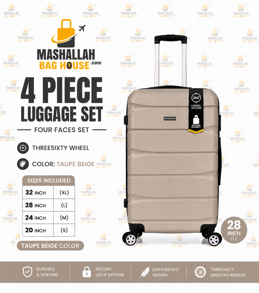 TRAVEL WITHOUT LIMITS ✈️ | Horizon Unbreakable 4PCS Luggage Set