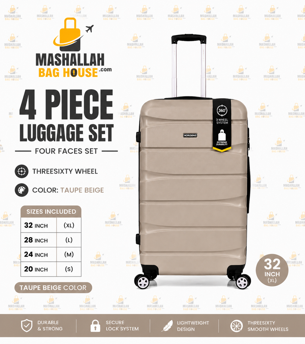 TRAVEL WITHOUT LIMITS ✈️ | Horizon Unbreakable 4PCS Luggage Set