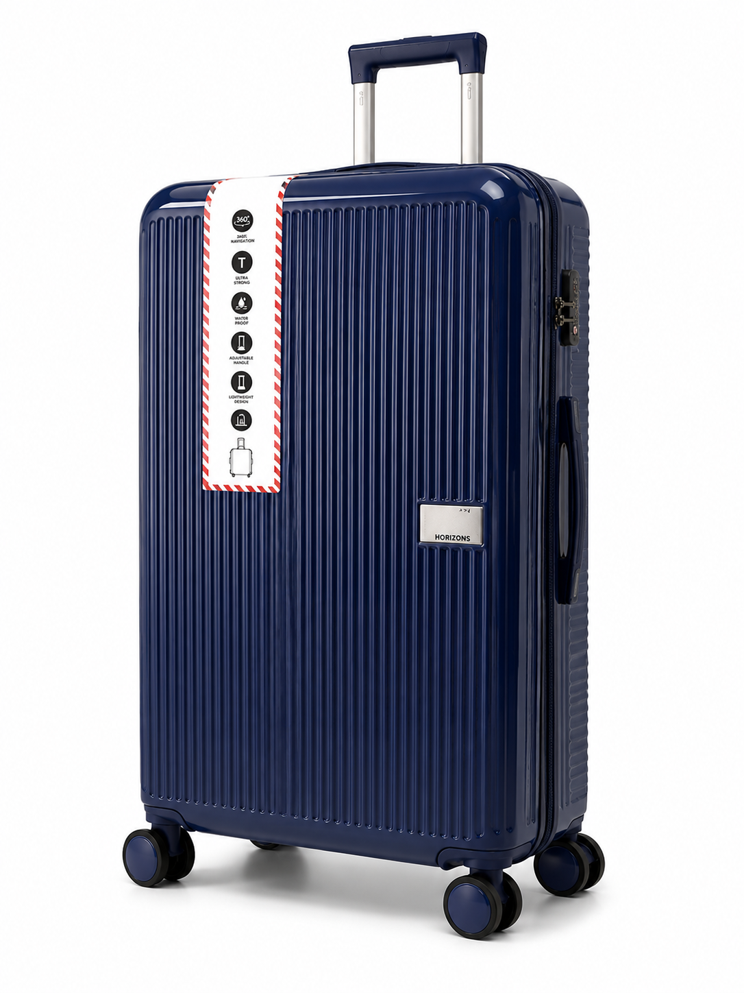 Voyager Elite™ 3-Piece Premium Hard Shell Luggage bag