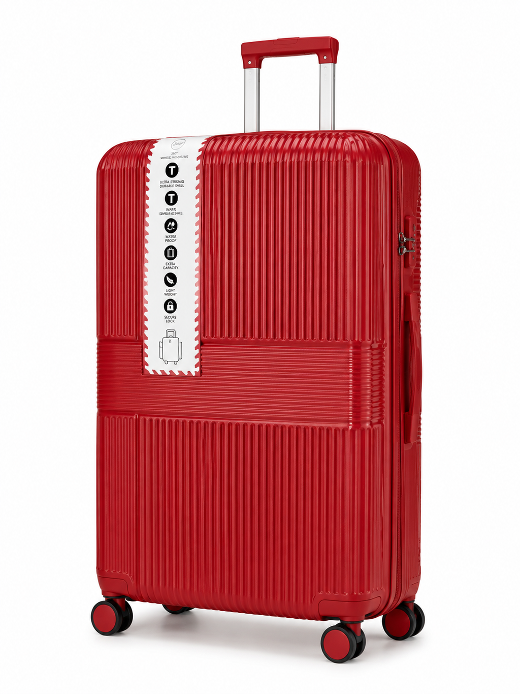 PowerMove 3-Piece Travel Luggage Set – Extra Capacity, Ultra Durable