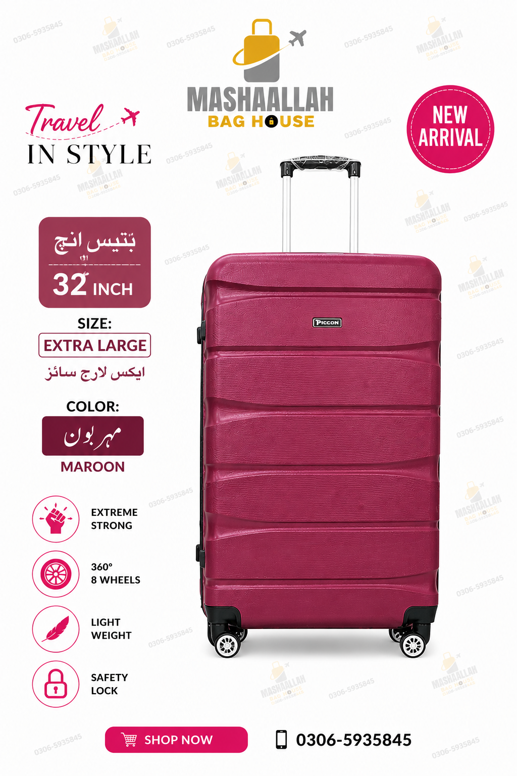 TRAVEL WITHOUT LIMITS ✈️ | Horizon Unbreakable 4PCS Luggage Set