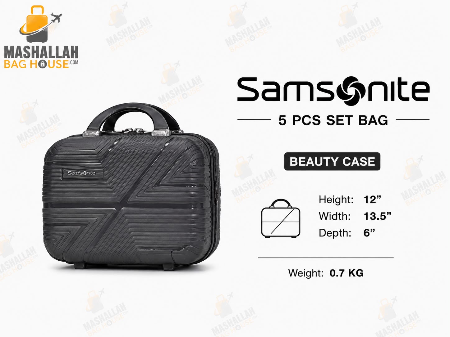 Travel Smarter with Samsonite – 5 Piece Luxury Luggage Set