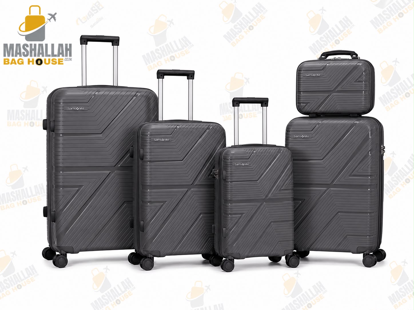 Travel Smarter with Samsonite – 5 Piece Luxury Luggage Set