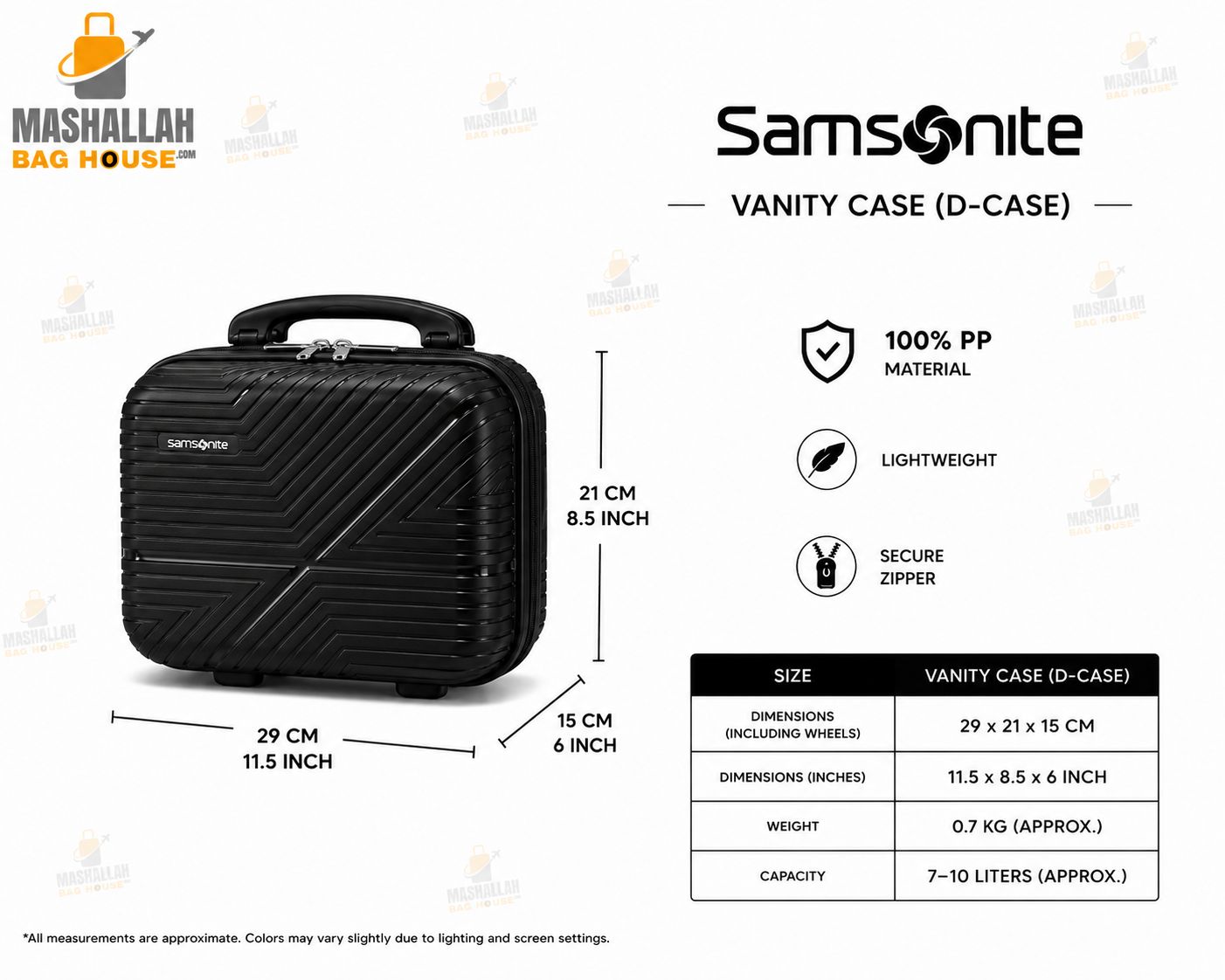 Samsonite Premium PP Vanity Case