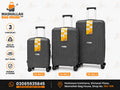Crocodile Premium PP 3-Piece Luggage Set – Unbreakable