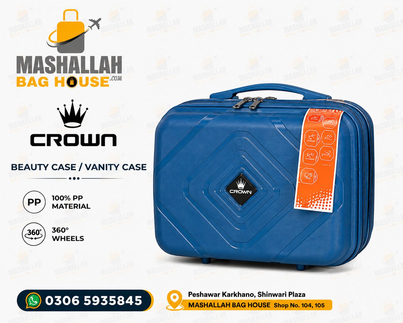 Crown Royal™ 4-Piece Polypropylene Travel Collection