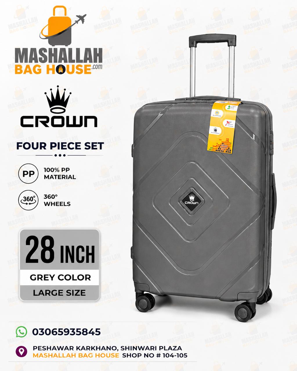 Crown Royal™ 4-Piece Polypropylene Travel Collection