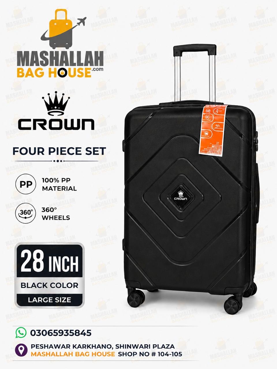 Crown Royal™ 4-Piece Polypropylene Travel Collection