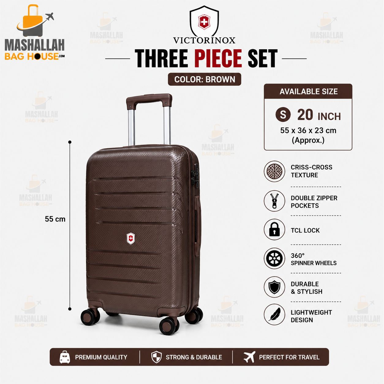 Victorinox Premium 3-Piece Luggage