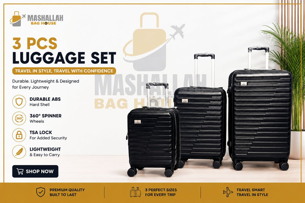 Swiss Military 3-Piece Travel Luggage Set