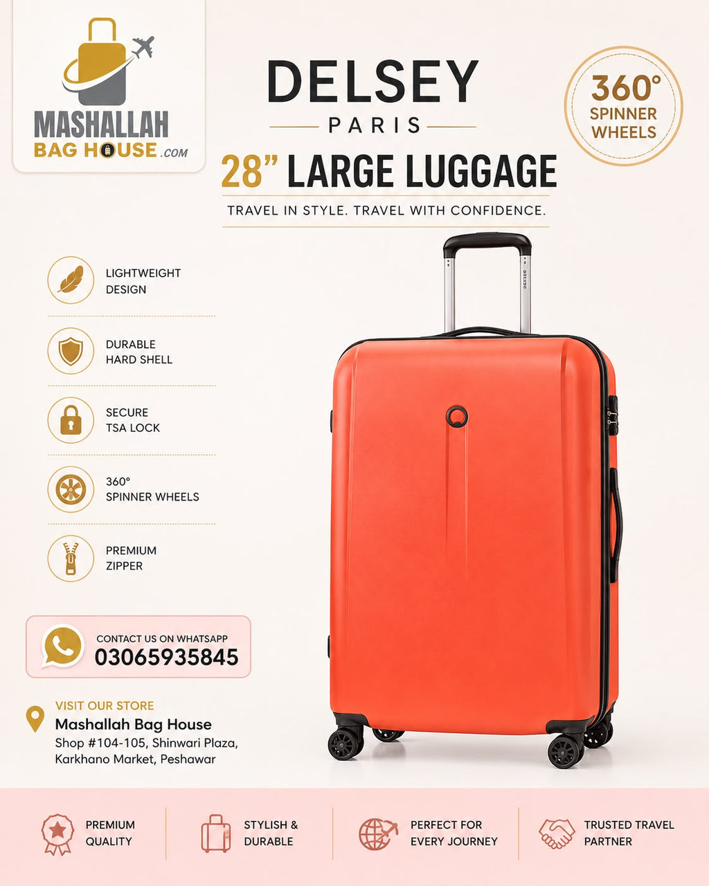 Lightweight Luxury for Every Journey DELSEY Paris™