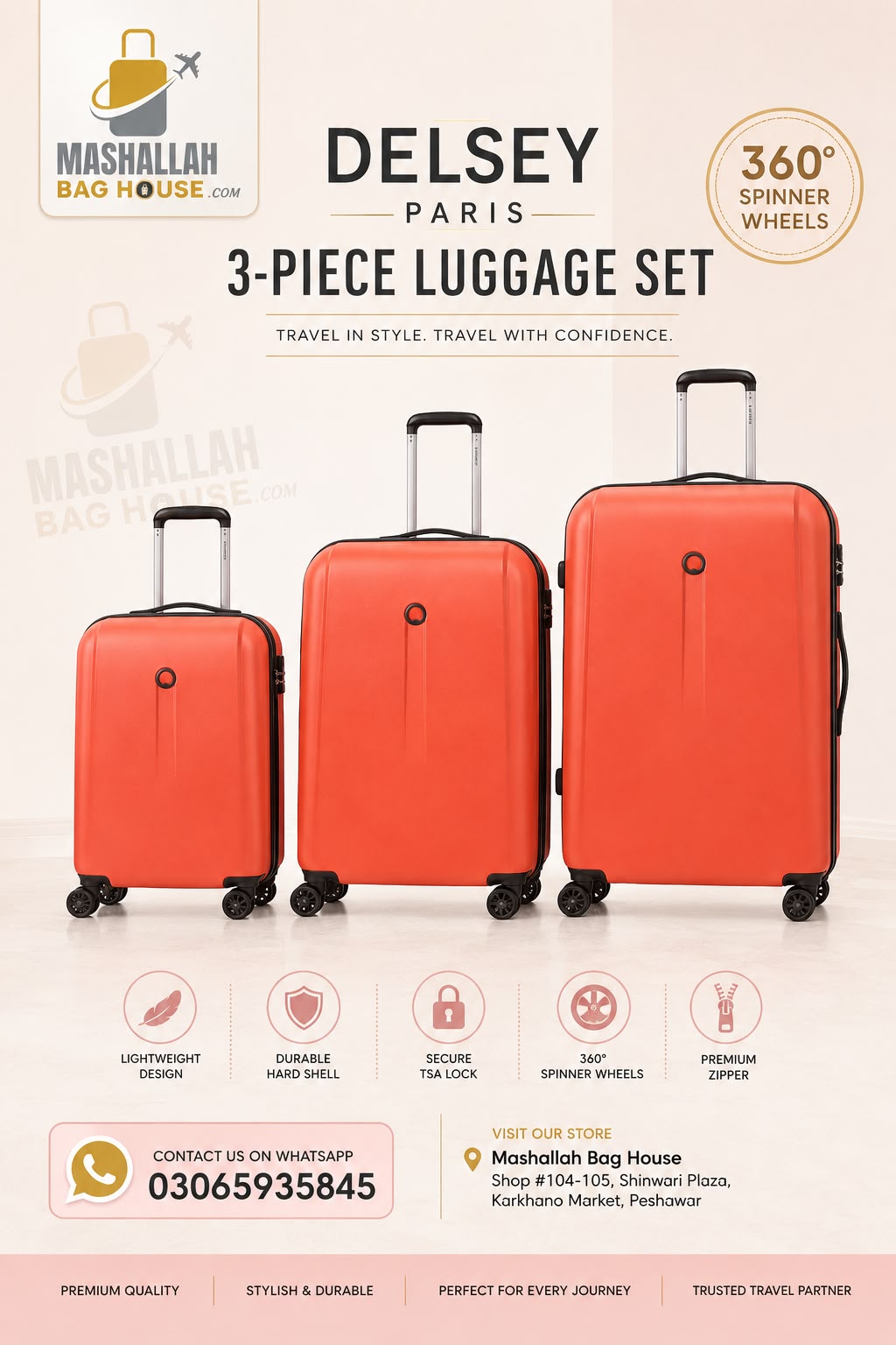 Lightweight Luxury for Every Journey DELSEY Paris™