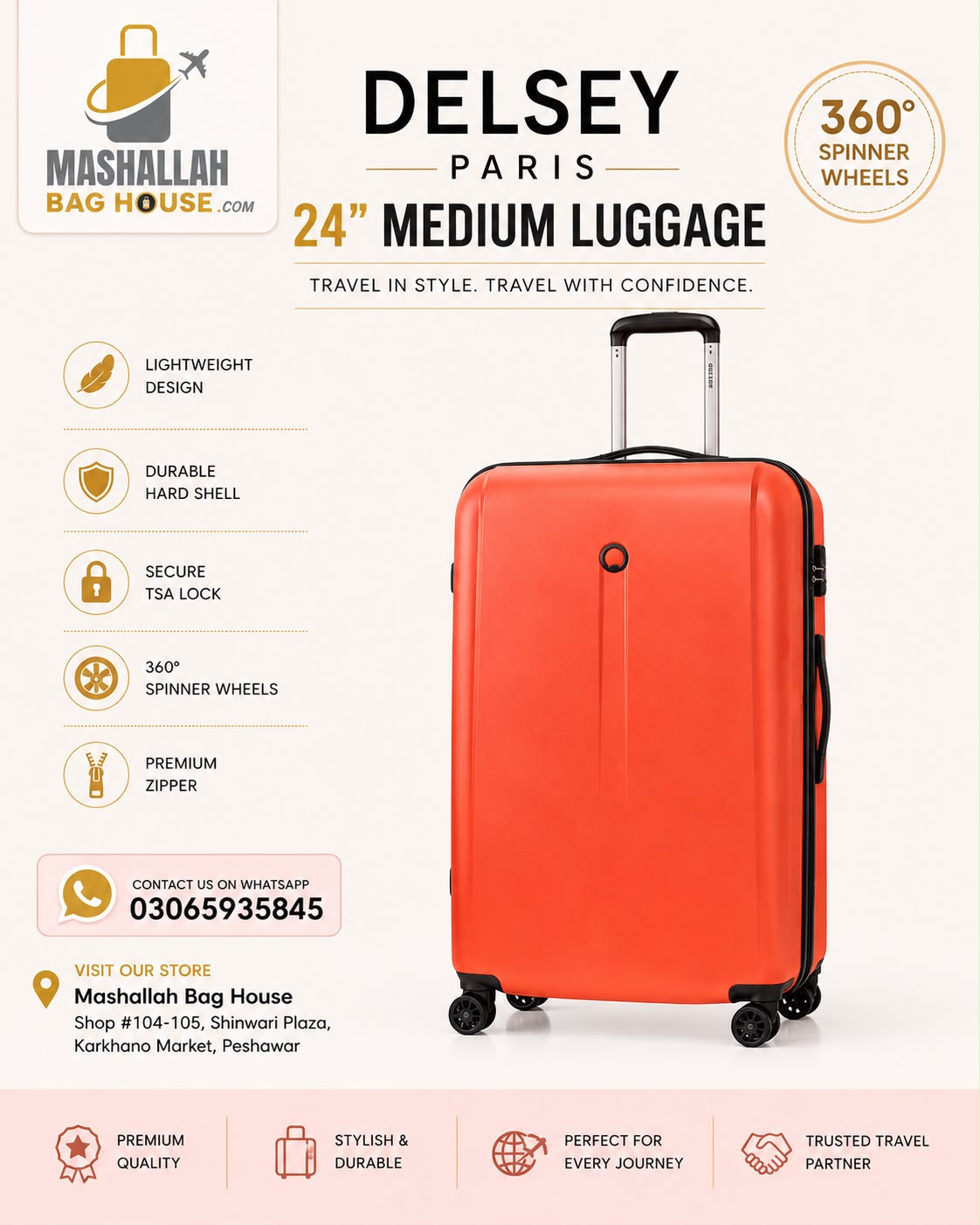 Lightweight Luxury for Every Journey DELSEY Paris™