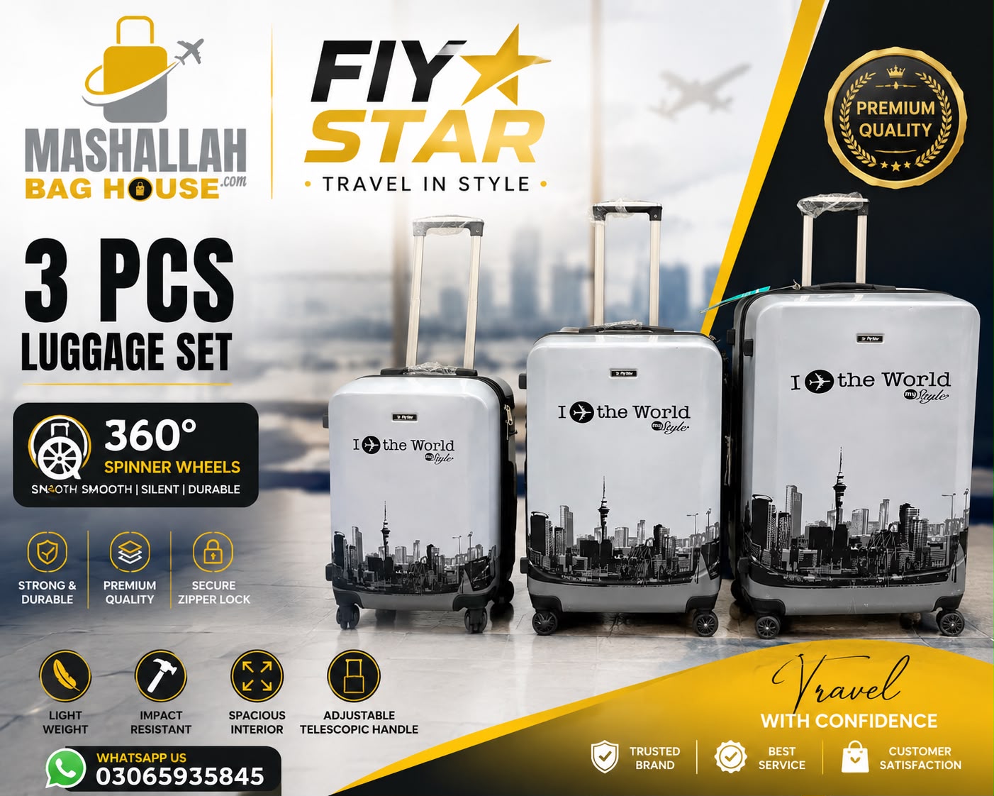 Fly Star™ World Edition | Built for Every Journey