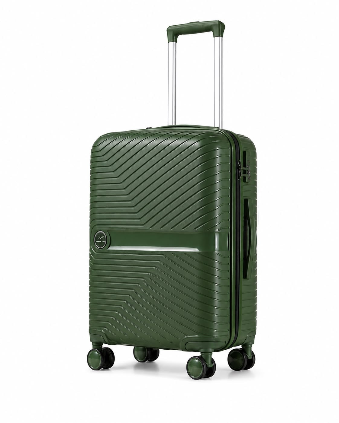 Leaves King 4 Piece PP Hard Shell Luggage Set