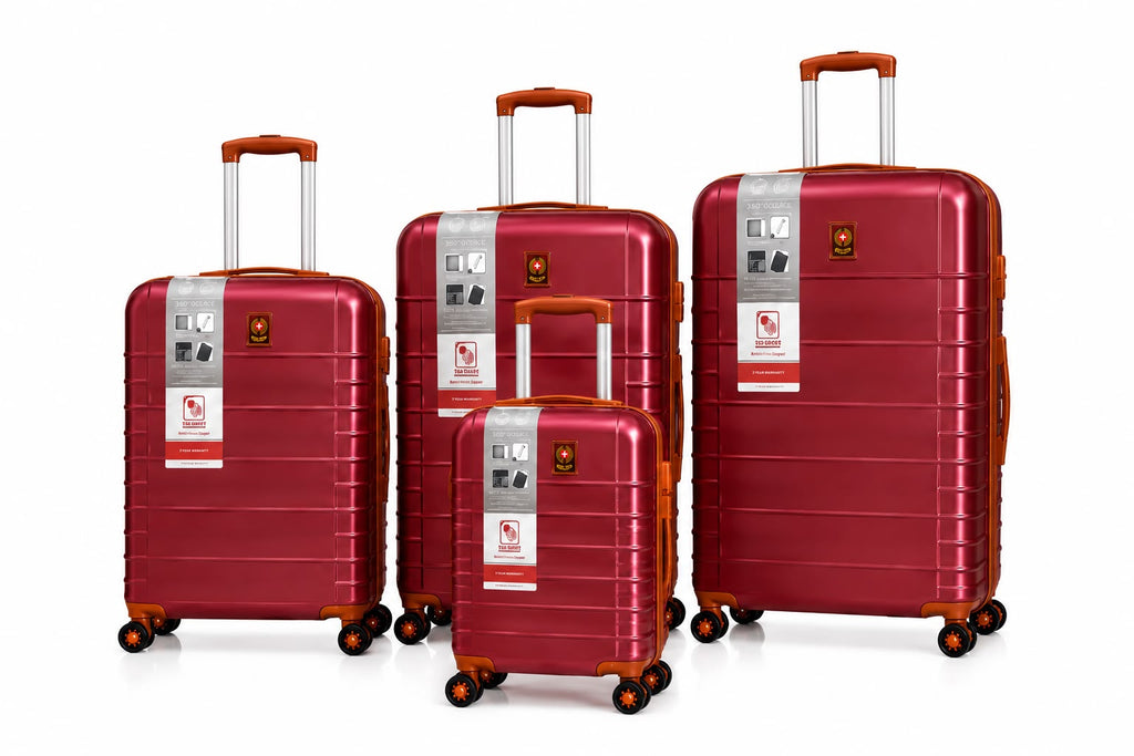 Beshta Warmes Switzerland – 4 Piece Hardshell Luggage Set