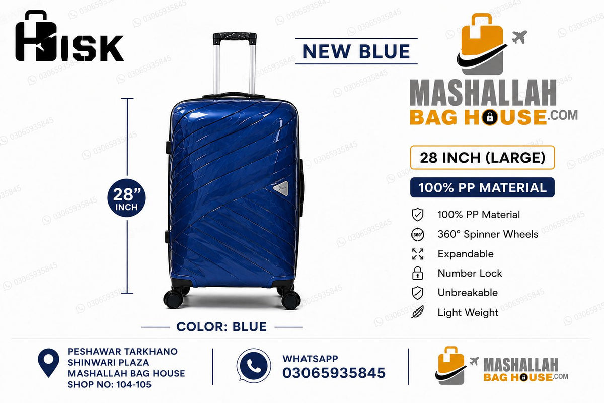 HKHSK Premium 4-Piece Luggage Set –