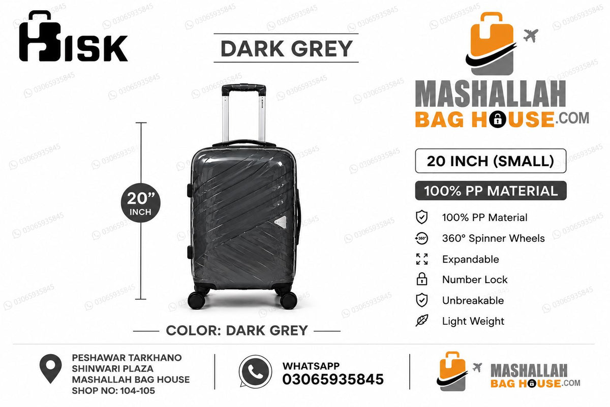 HKHSK Premium 4-Piece Luggage Set –