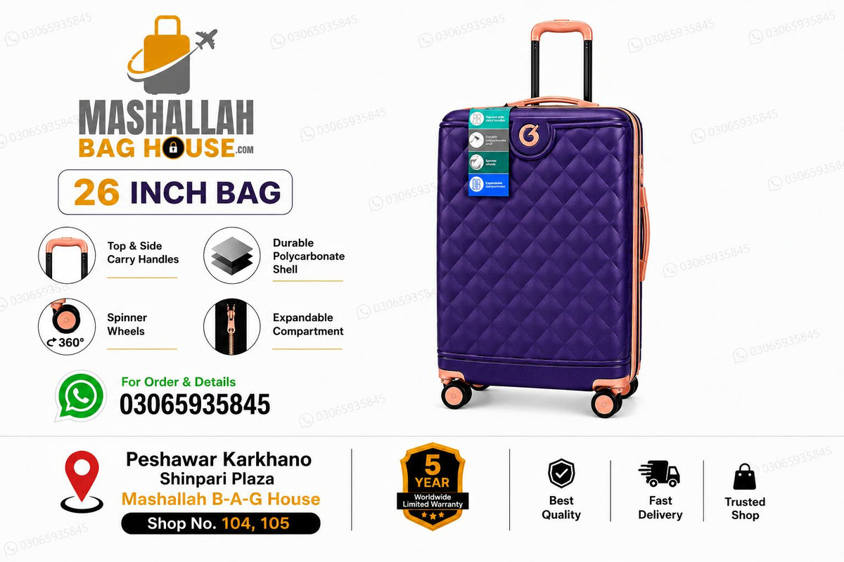 Goby Premium 4-Piece Luxury Luggage Set
