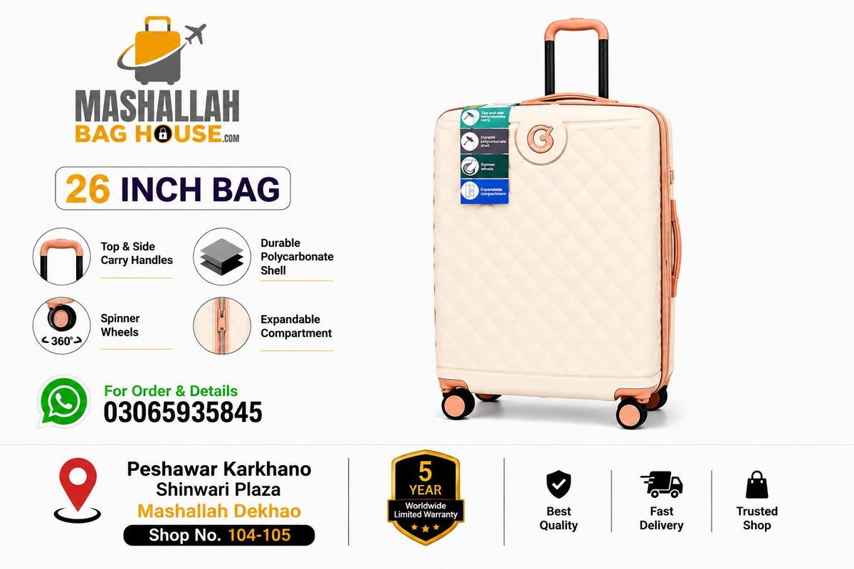Goby Premium 4-Piece Luxury Luggage Set