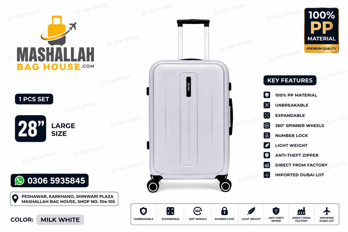 Unbreakable PP Luggage Set – Expandable Suitcases