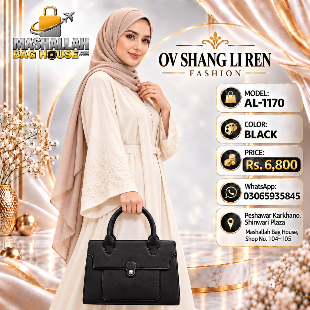 OV SHANG LI REN AL-1170 Premium 2-Piece Hand & Shoulder Bag