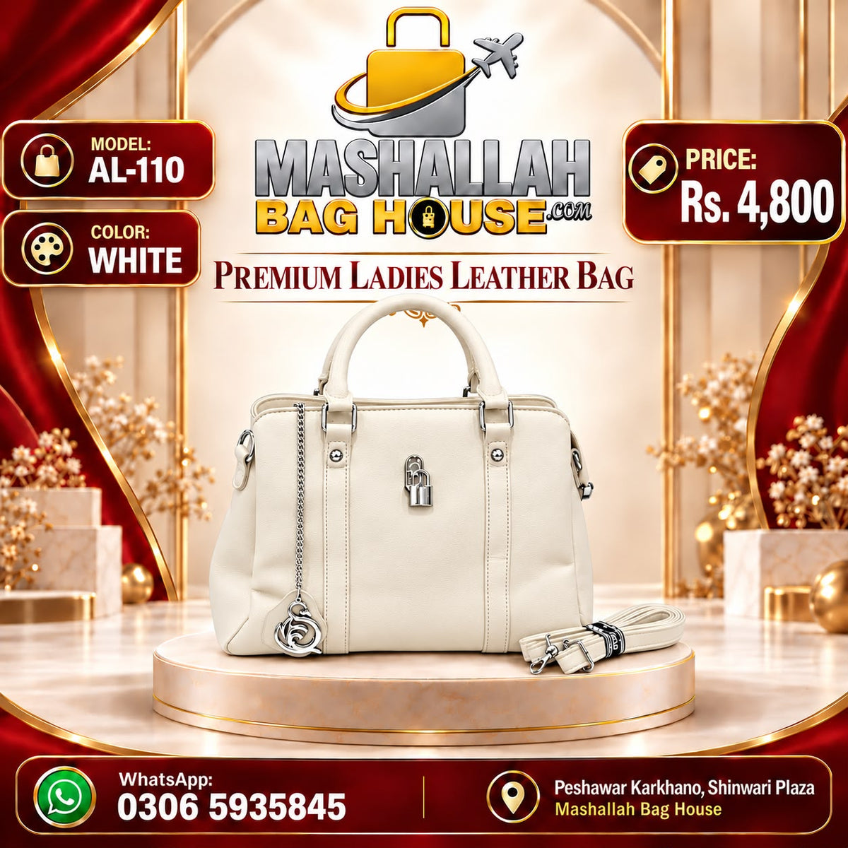 Ladies Handbags in Pakistan – AL-110 Premium Leather