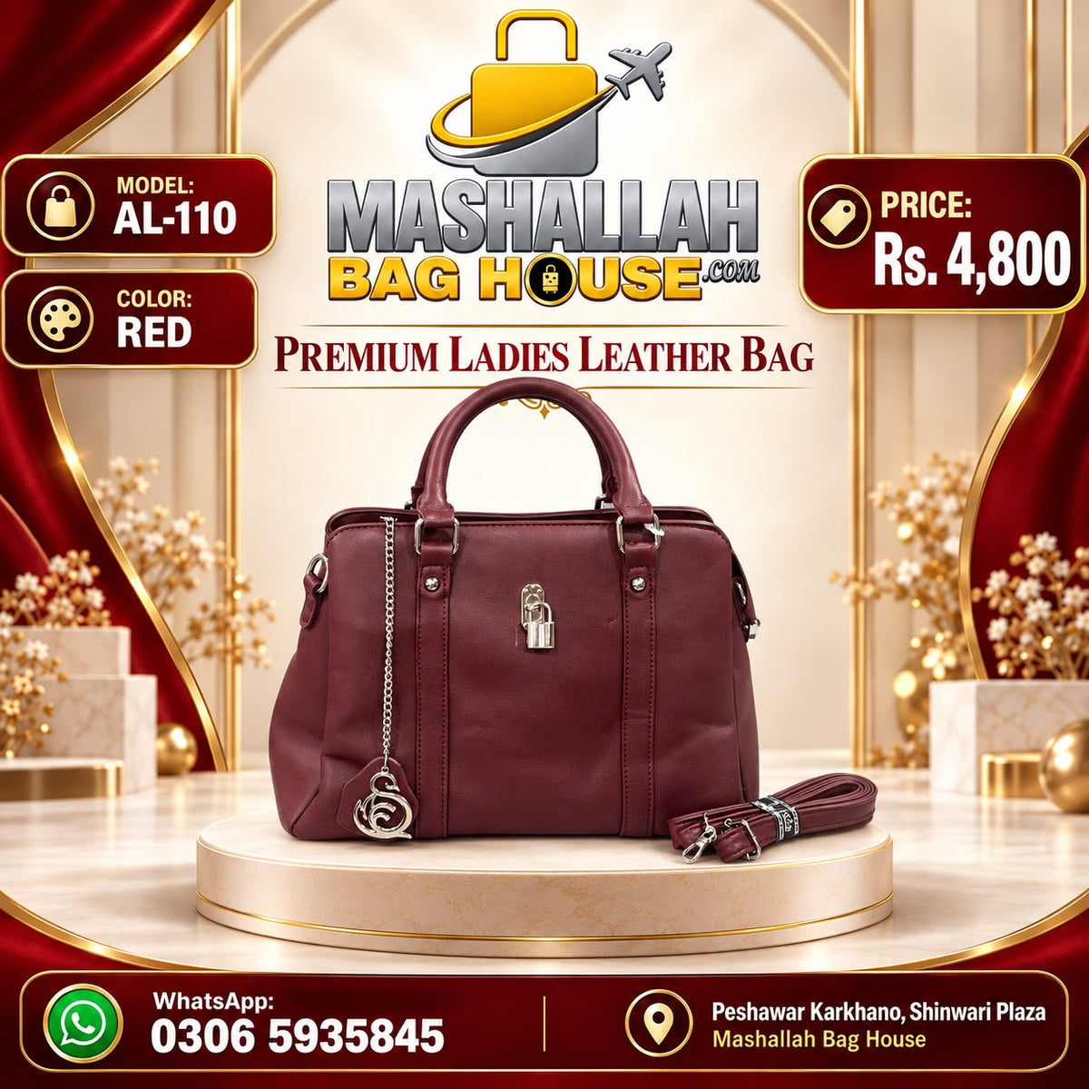 Ladies Handbags in Pakistan – AL-110 Premium Leather