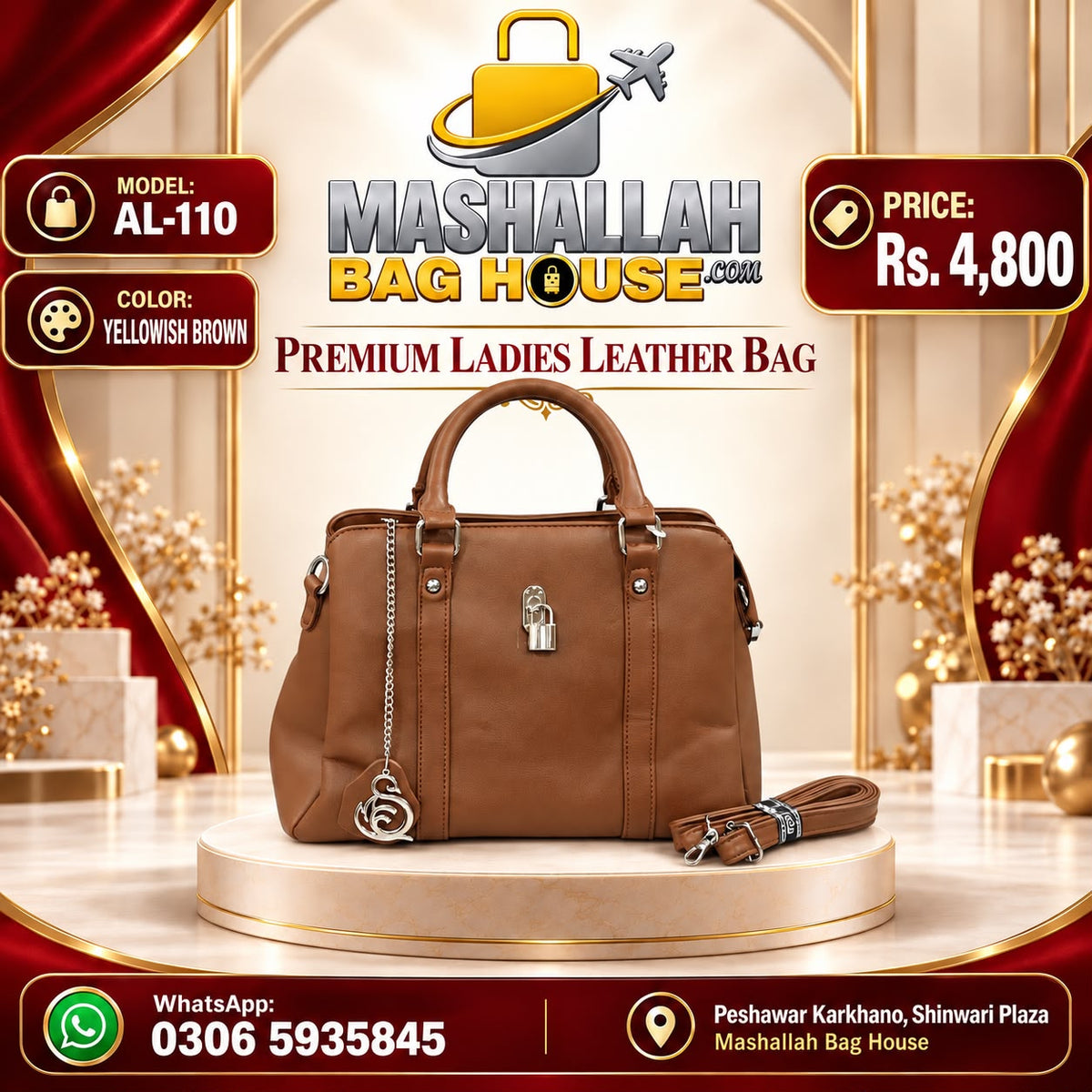 Ladies Handbags in Pakistan – AL-110 Premium Leather