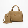 2-Piece Ladies Handbag Set – Hand & Shoulder Bag