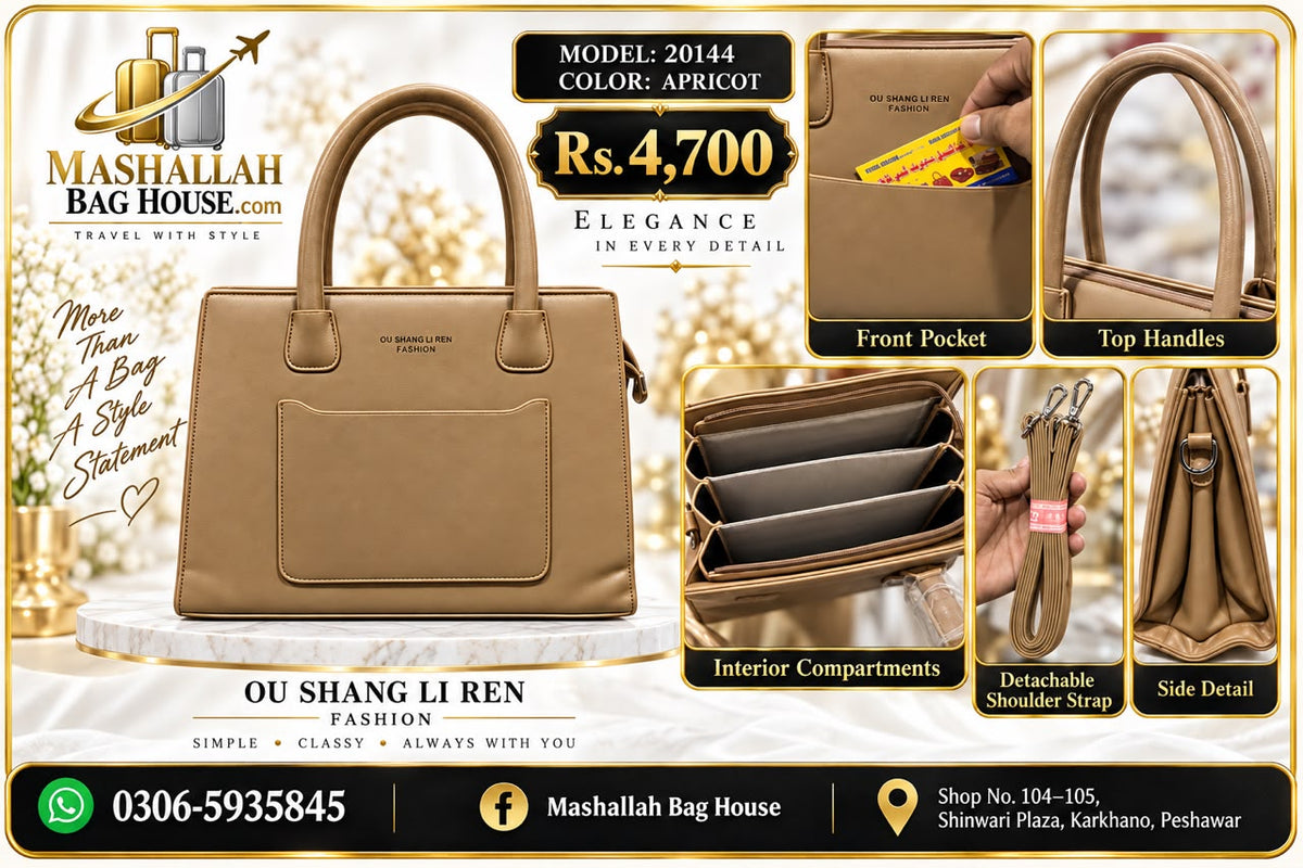 Elegant Large Capacity Shoulder & HandBag