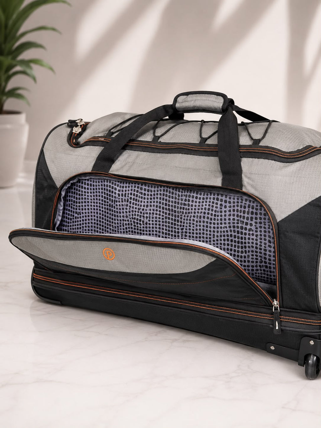 Protege 30-Inch Rolling Drop-Bottom Duffel Bag