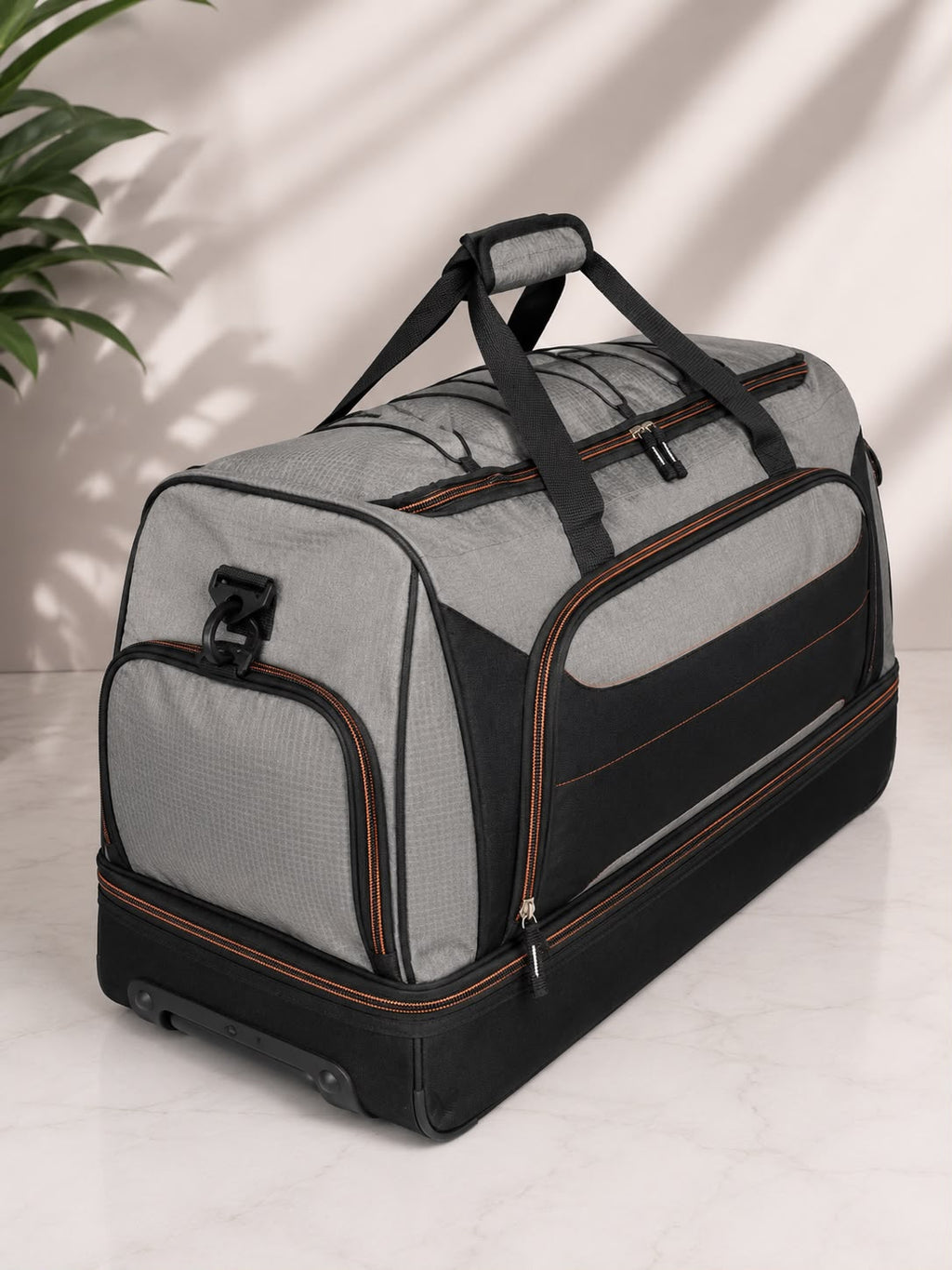 Protege 30-Inch Rolling Drop-Bottom Duffel Bag