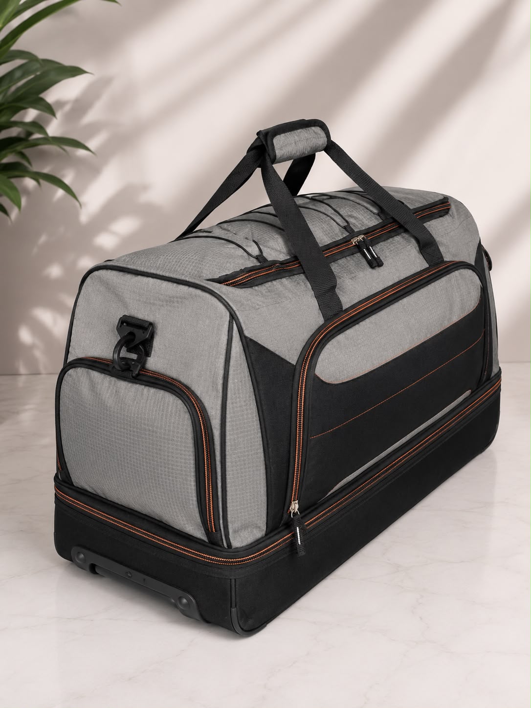 Protege 30-Inch Rolling Drop-Bottom Duffel Bag