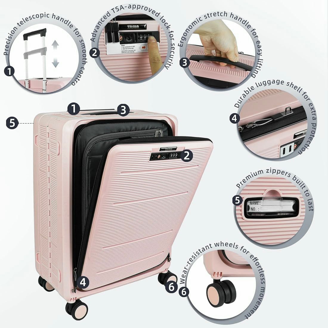 Flash Trolley Bag Cabin Size